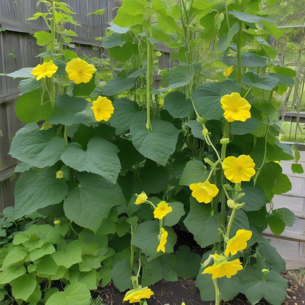 How Tall Does a Cucumber Plant Grow: Expert Growing Tips illustration with key details