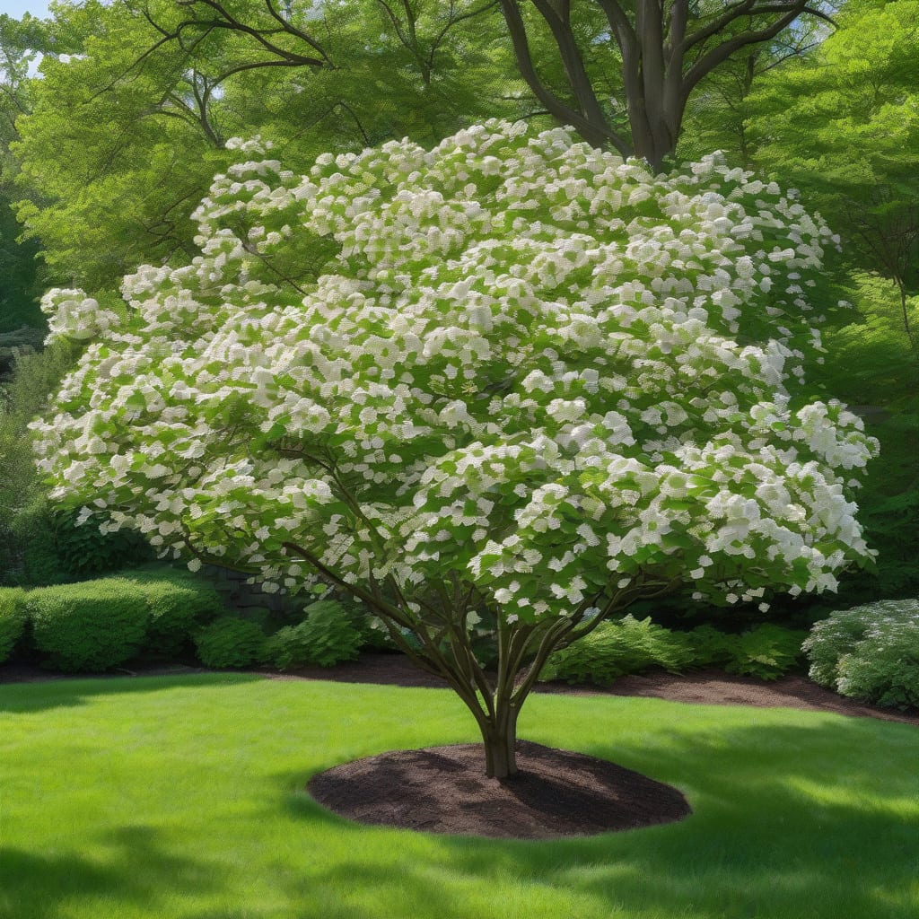 Visual representation of How Tall Does a Dogwood Tree Grow: Maximum Height Guide