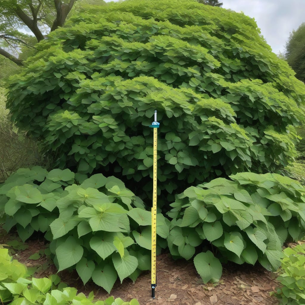 how tall does a hydrangea tree grow example with annotations