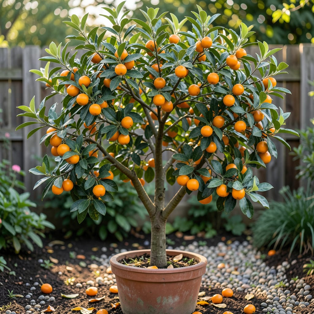 How Tall Does a Kumquat Tree Grow: Expert Size Guide illustration with key details