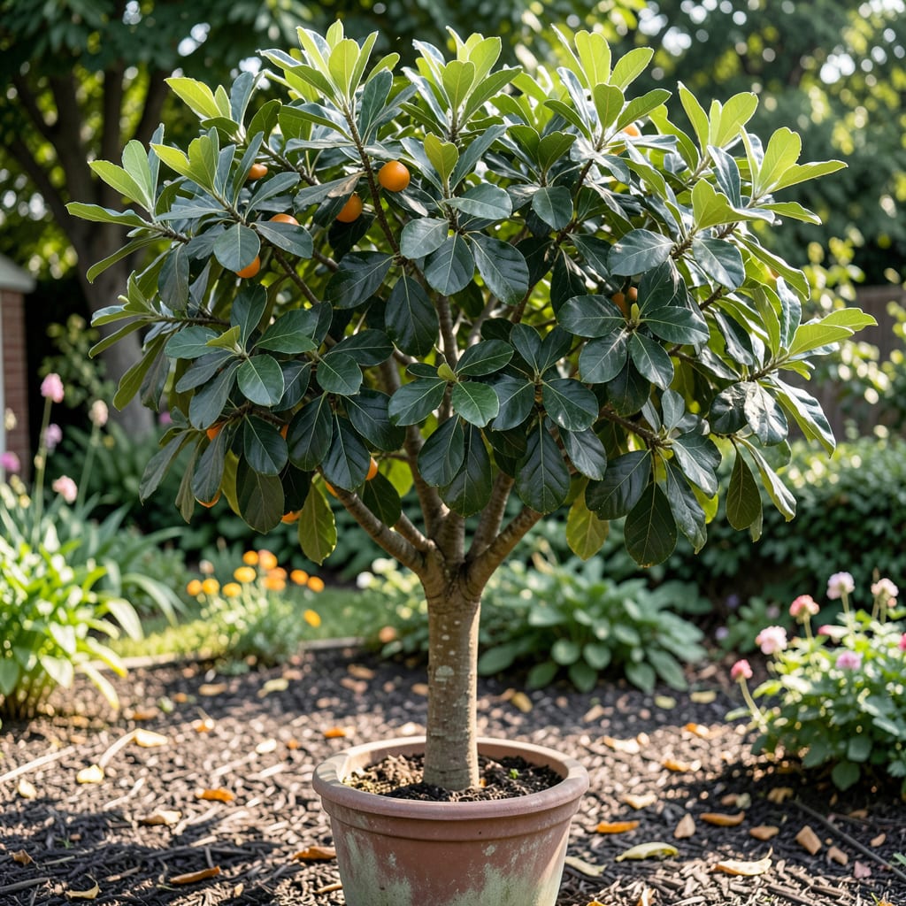 How Tall Does a Loquat Tree Grow: Expert Size Guide example with annotations