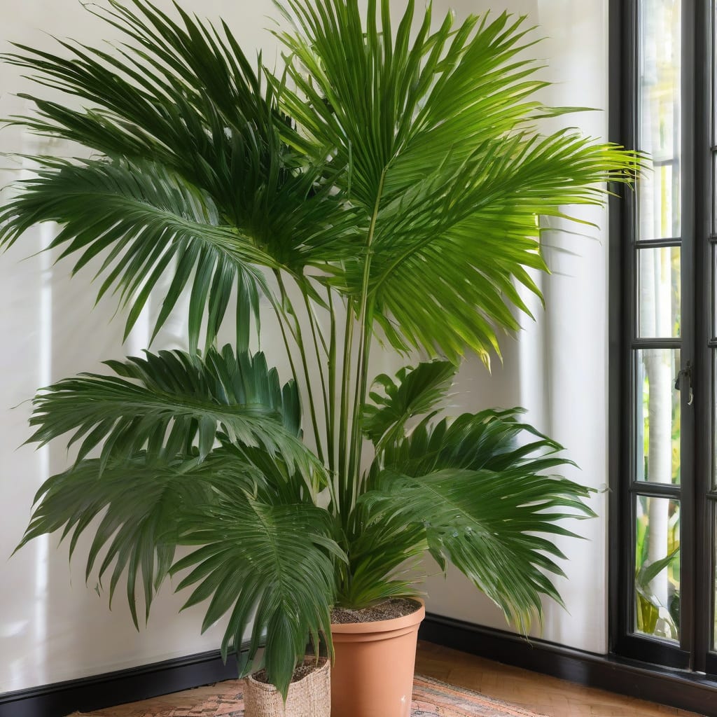 How Tall Does a Majesty Palm Grow: Ultimate Height Guide example with annotations