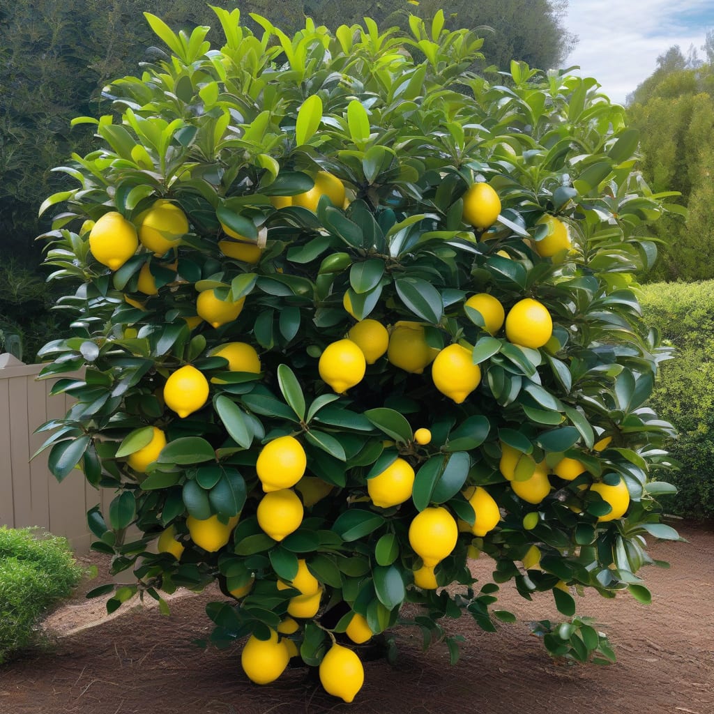 Visual representation of How Tall Does a Meyer Lemon Tree Grow: Expert Size Guide