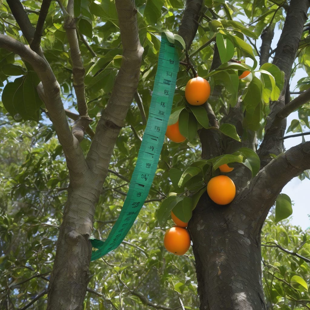 How Tall Does a Persimmon Tree Grow: Expert Height Guide illustration with key details