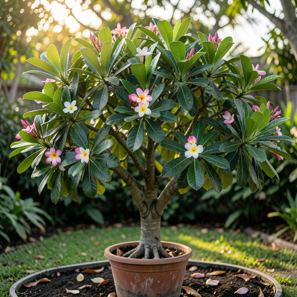 Visual representation of How Tall Does a Plumeria Tree Grow: Ultimate Size Guide