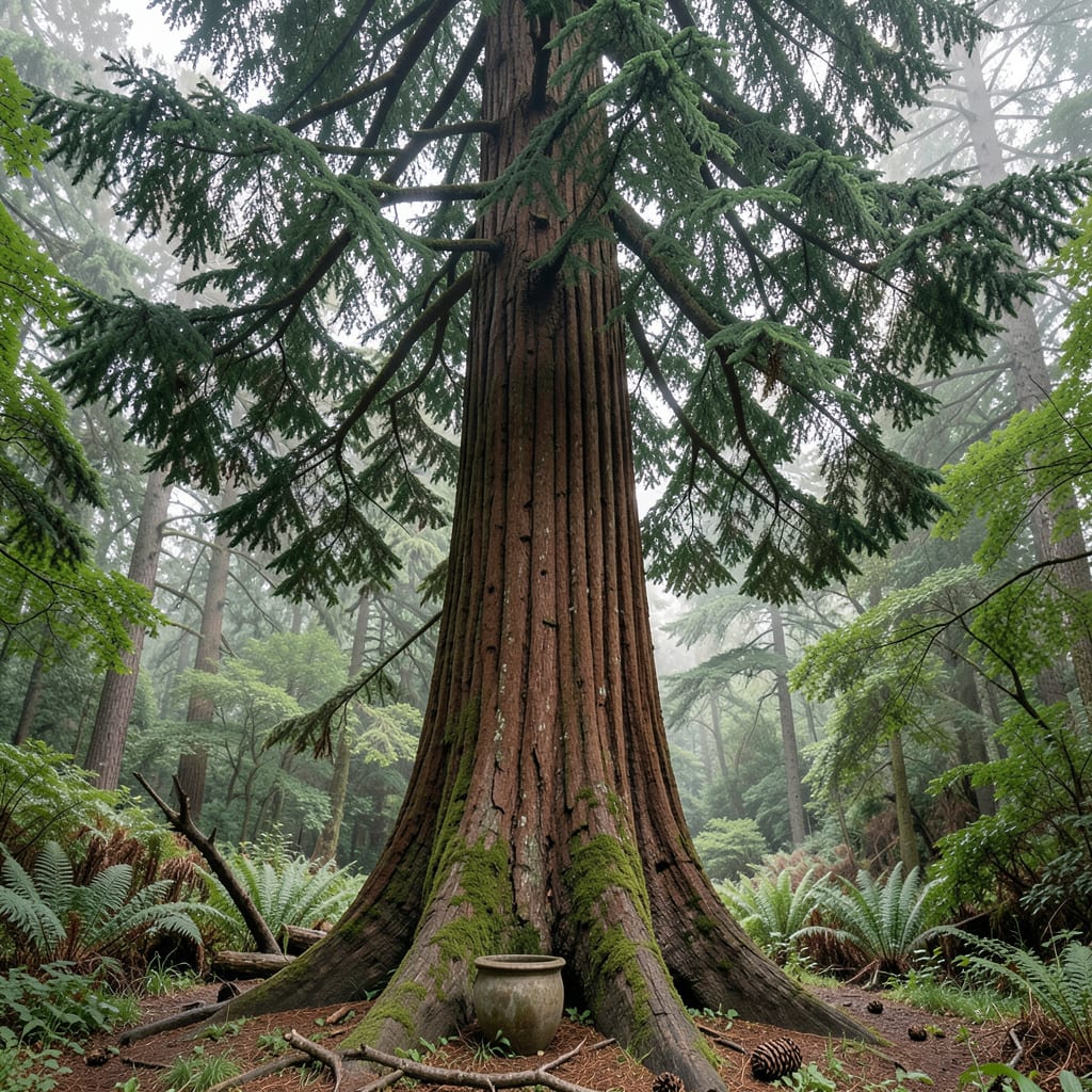 How Tall Does a Redwood Tree Grow: Maximum Heights Explained example with annotations