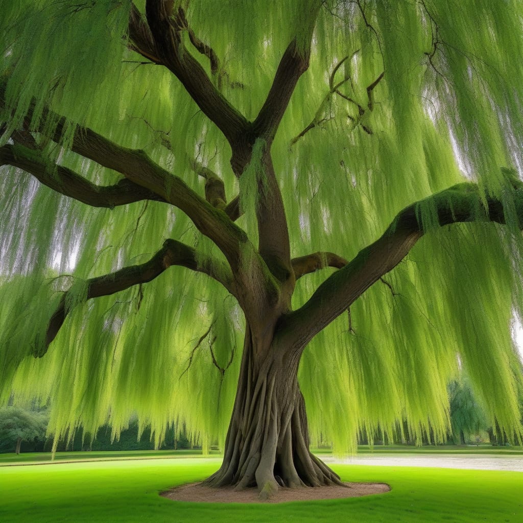 how tall does a willow tree grow detailed visual guide