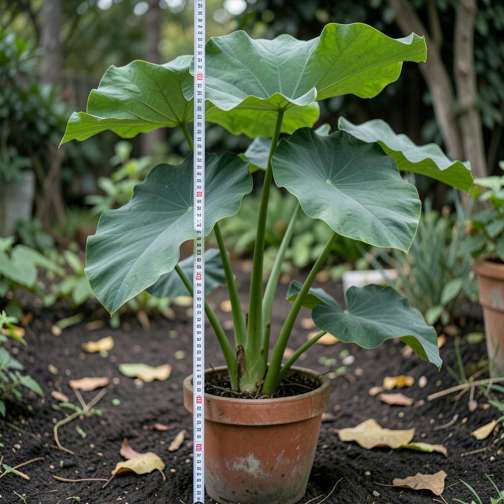 How Tall Does an Elephant Ear Plant Grow: Maximum Height Guide detailed visual guide