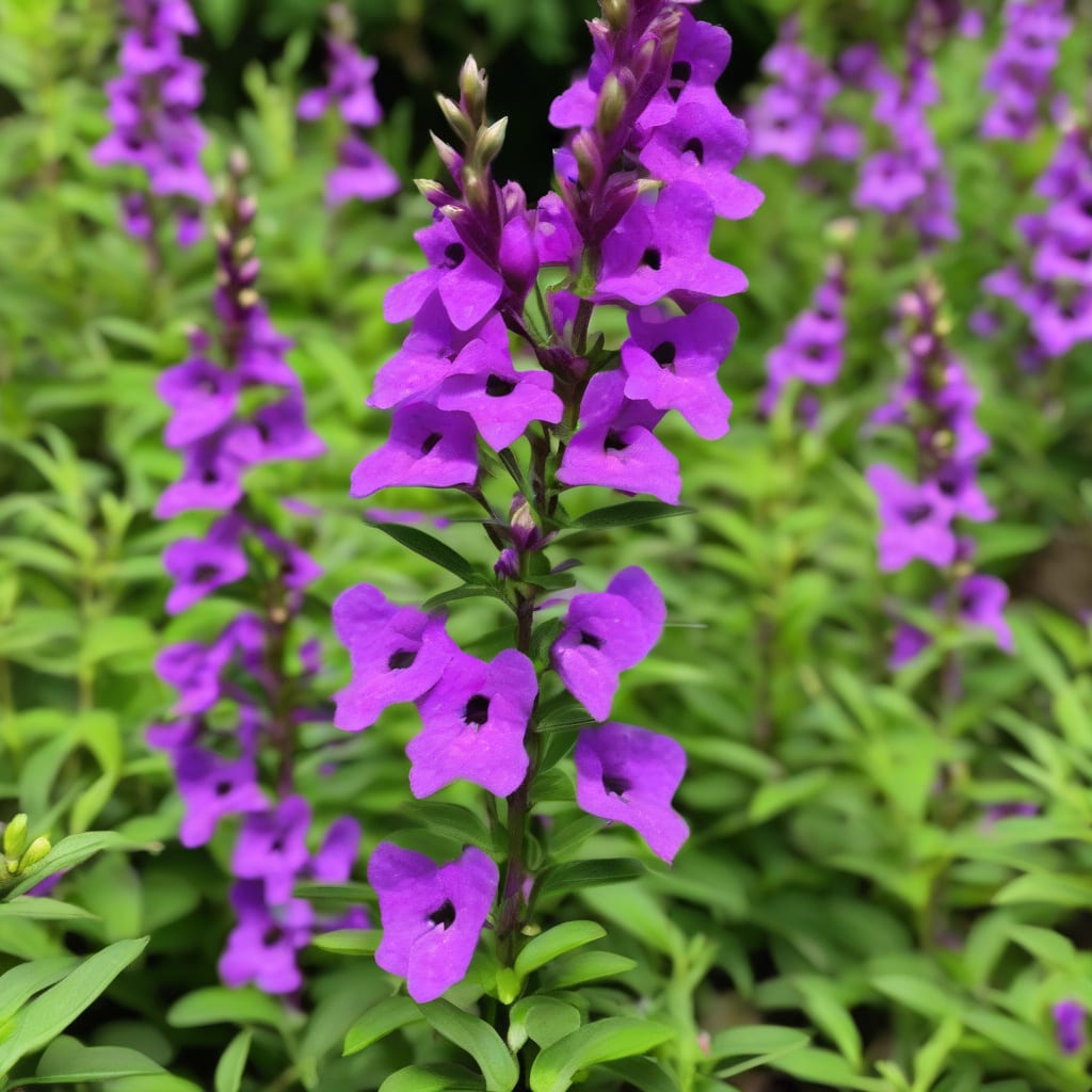 Visual representation of How Tall Does Angelonia Grow: Expert Height Expectations