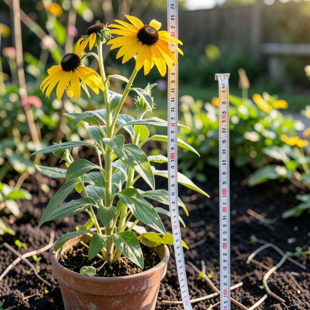 Visual representation of How Tall Does Black Eyed Susan Grow: Expert Height Guide