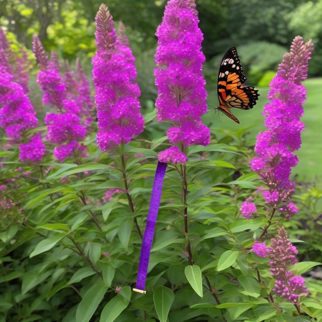How Tall Does Butterfly Bush Grow: Expert Size Guide example with annotations