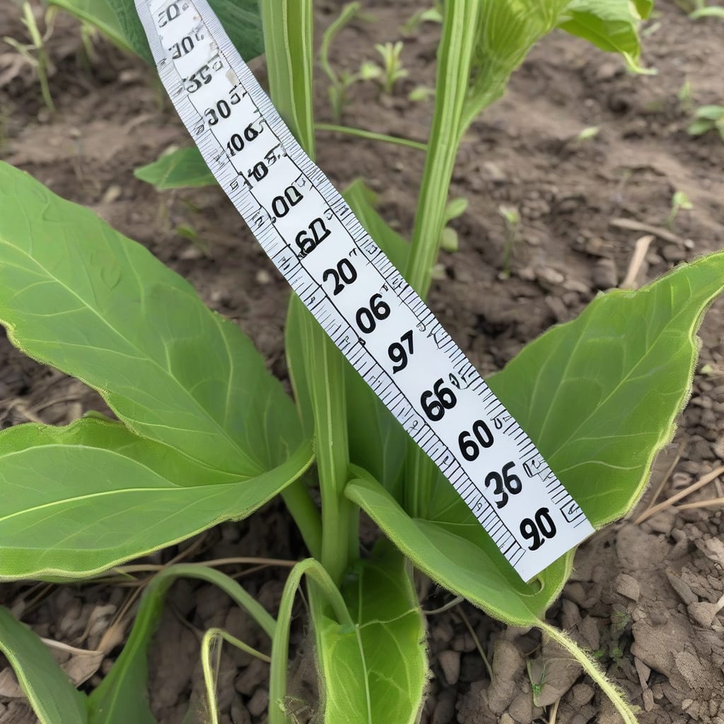 how tall does clemson spineless okra grow illustration with key details