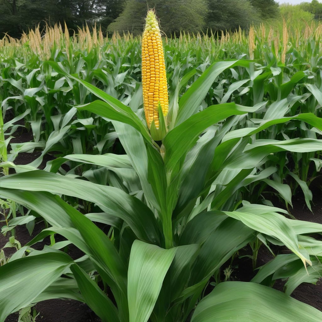 How Tall Does Corn Grow Before Harvest: Expert Growing Tips illustration with key details