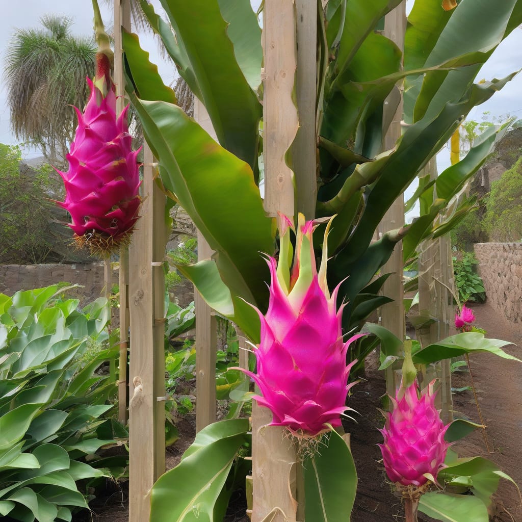 How Tall Does Dragon Fruit Tree Grow: Maximum Height Guide illustration with key details