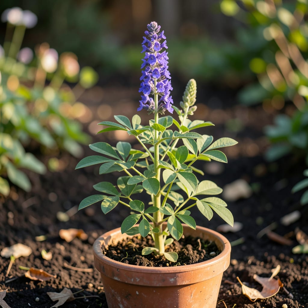 How Tall Does False Indigo Grow: Complete Height Guide example with annotations