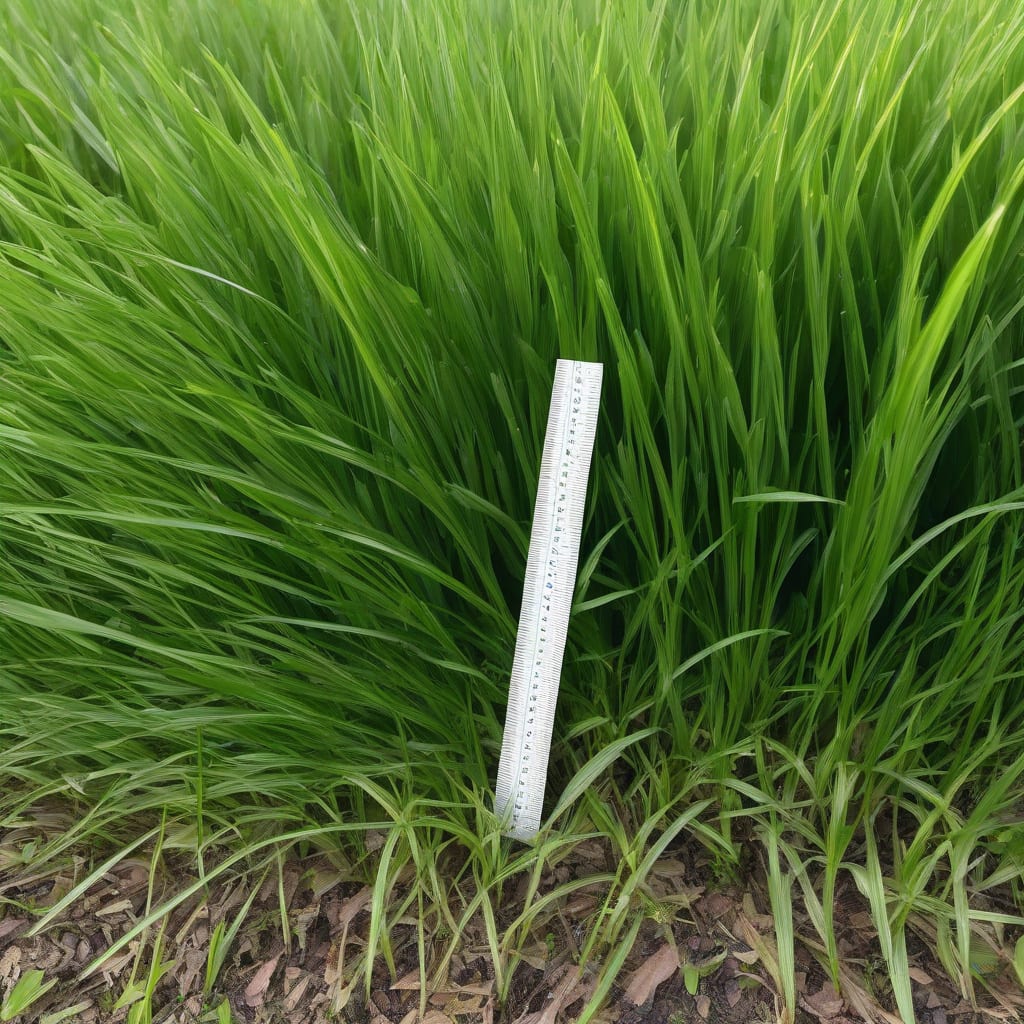 How Tall Does Fescue Grass Grow: Expert Height Expectations example with annotations