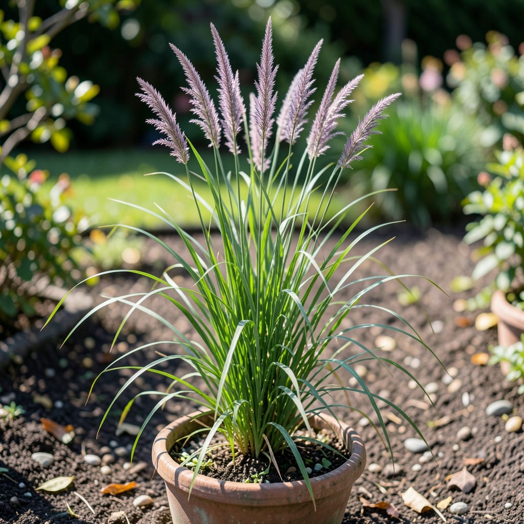 How Tall Does Fountain Grass Grow: Maximum Height Guide illustration with key details