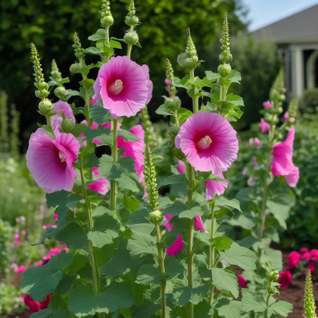 How Tall Does Hollyhock Grow: Maximum Heights Explained detailed visual guide