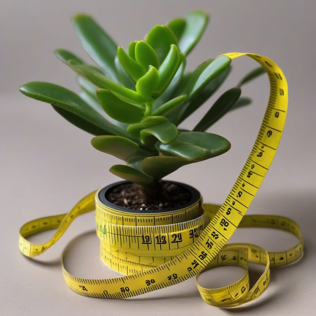 How Tall Does Jade Plant Grow: Expert Tips for Maximum Height example with annotations