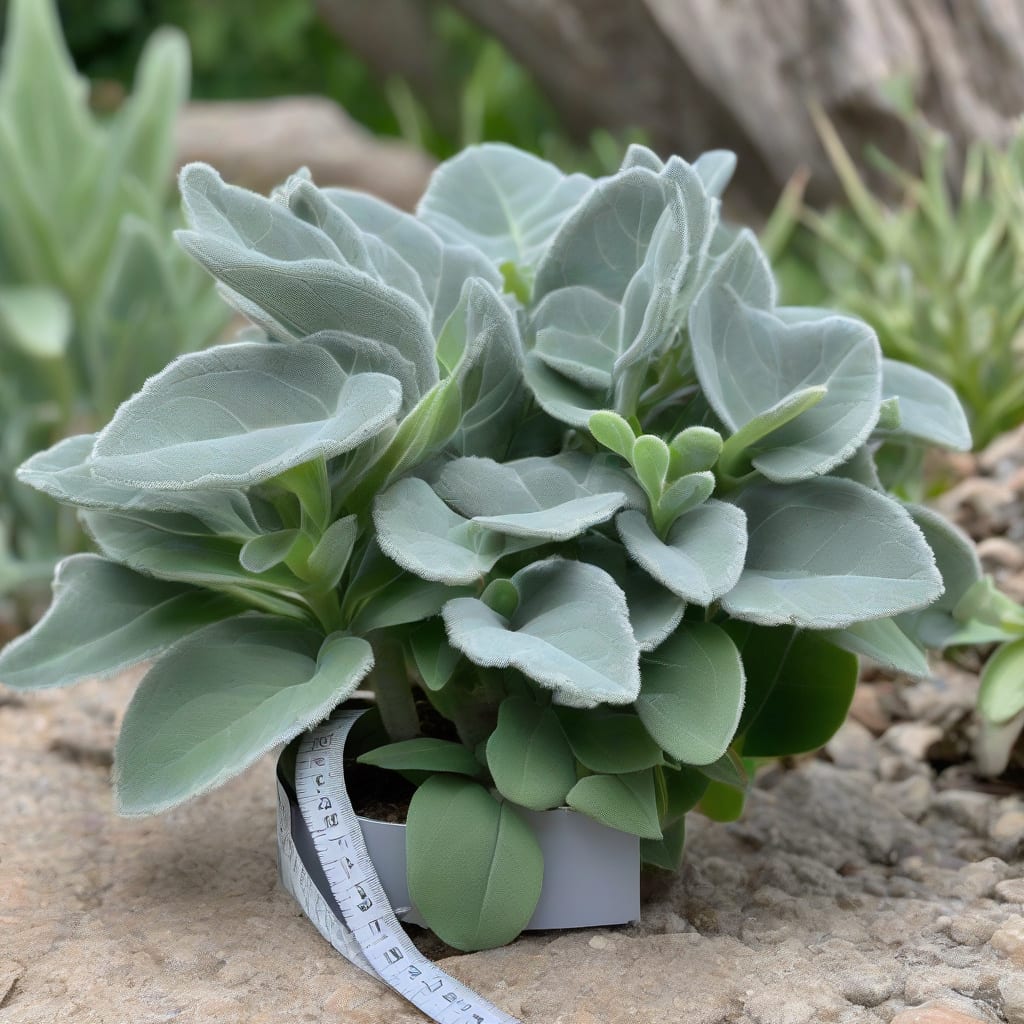 Visual representation of How Tall Does Lamb's Ear Grow: Ultimate Height Guide
