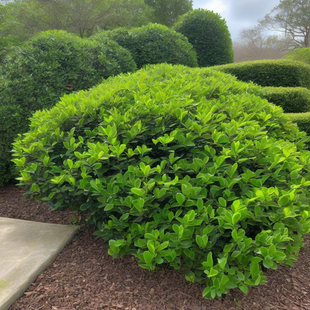 how tall does ligustrum grow example with annotations