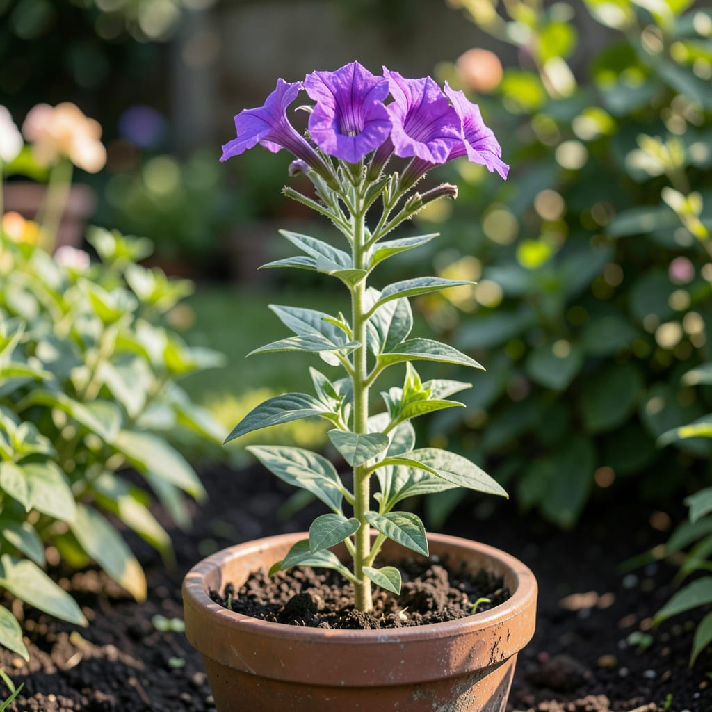 Visual representation of How Tall Does Mexican Petunia Grow: Ultimate Height Guide