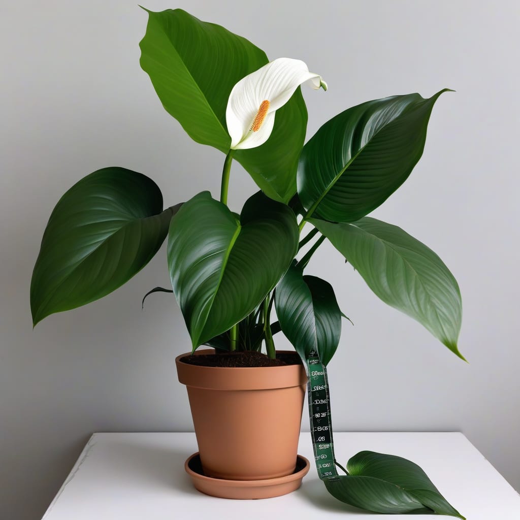 How Tall Does Peace Lily Grow: Complete Height Guide illustration with key details