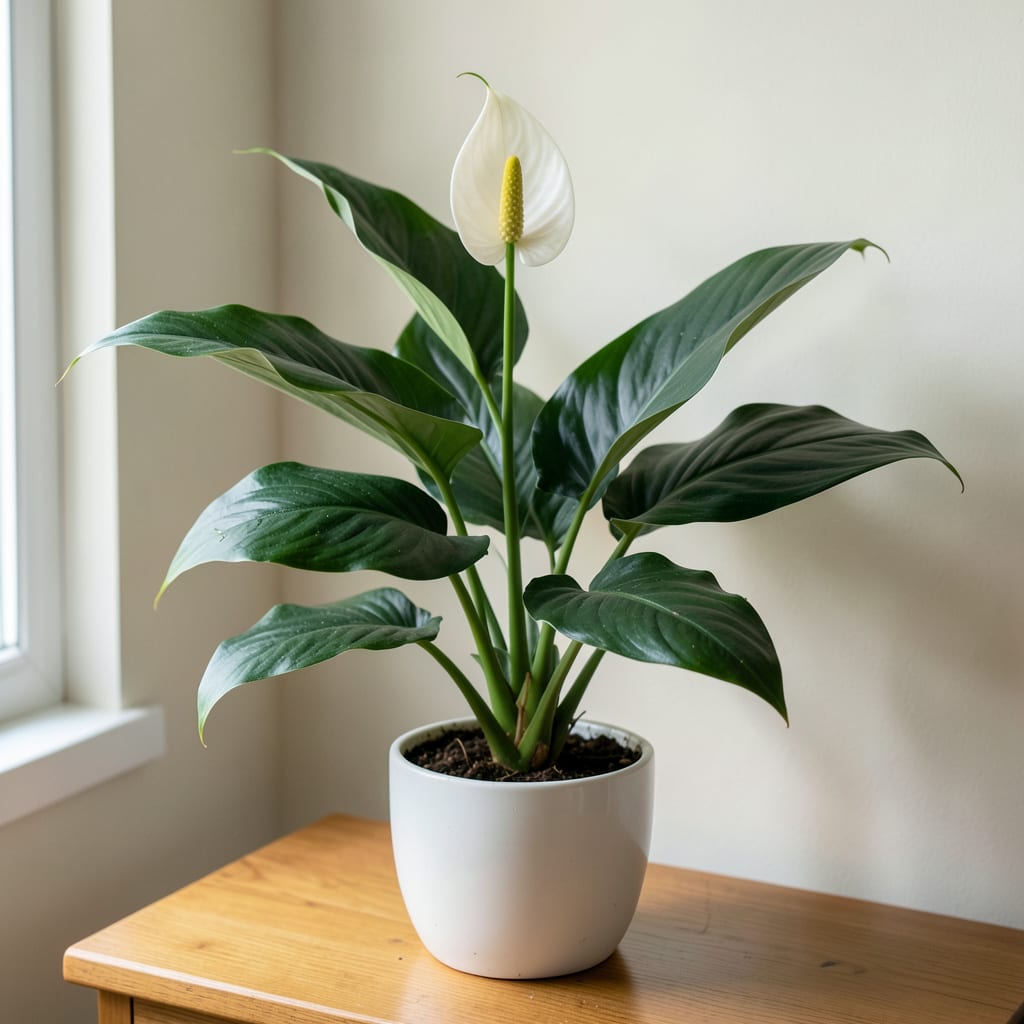 How Tall Does Peace Lily Grow: Expert Tips for Maximum Height example with annotations