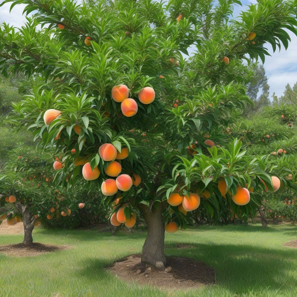 Visual representation of How Tall Does Peach Tree Grow: Expert Guide to Tree Size and Care