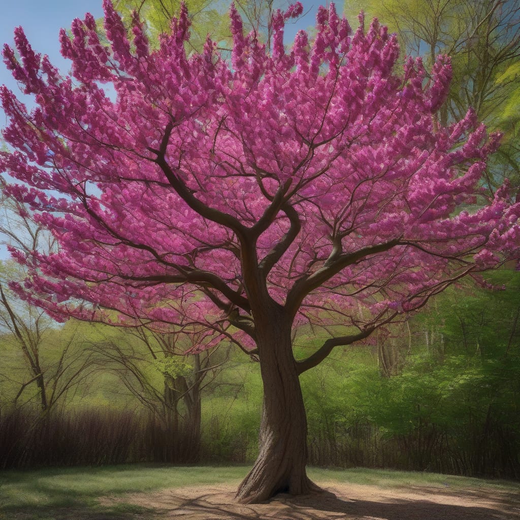 Visual representation of How Tall Does Redbud Tree Grow: Expert Height Expectations