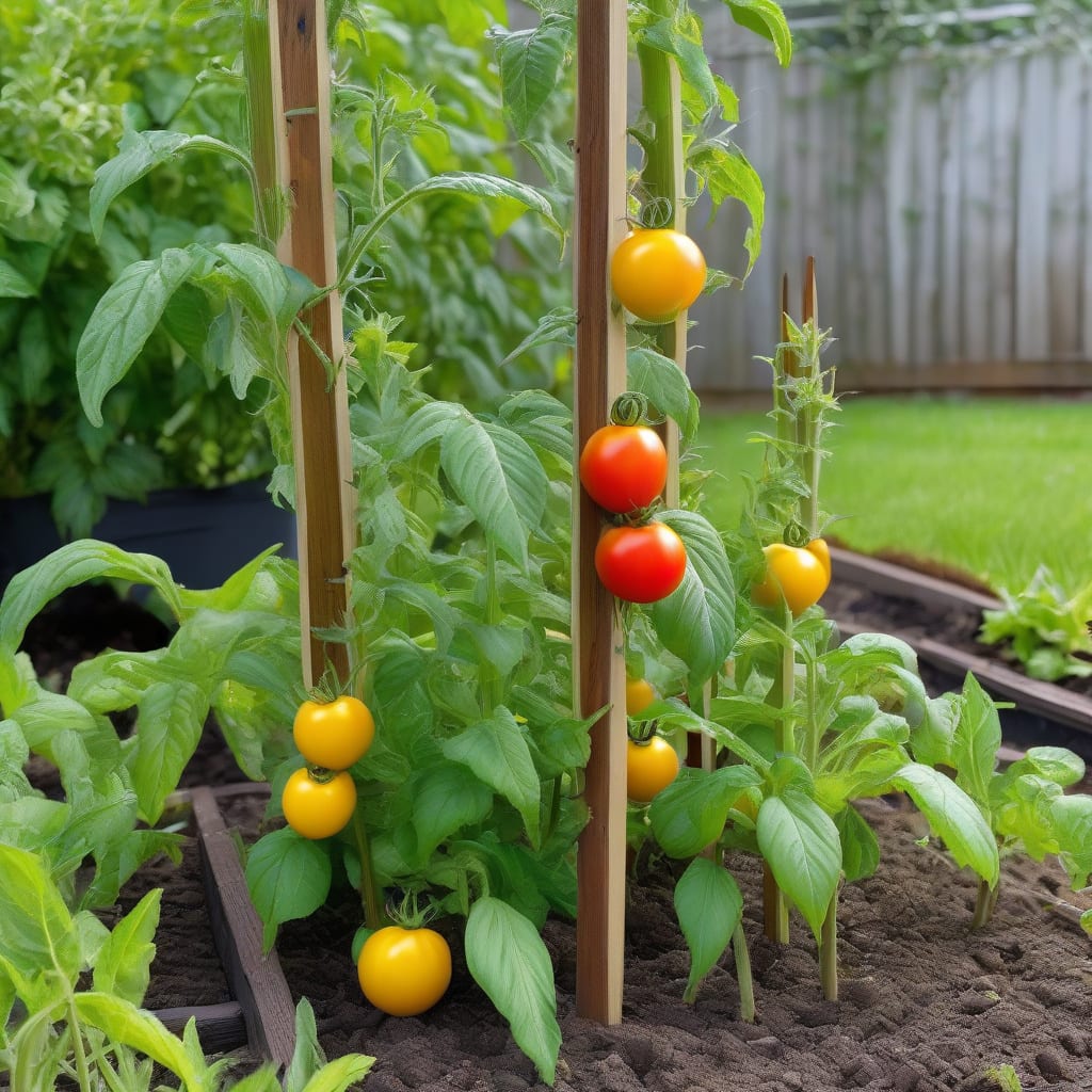 How Tall Does Roma Tomato Plant Grow: Expert Growing Tips example with annotations