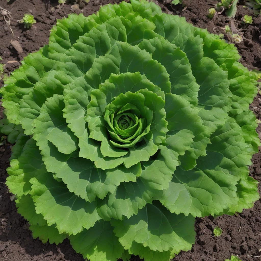 How Tall Does Romaine Lettuce Grow: Expert Growing Tips example with annotations