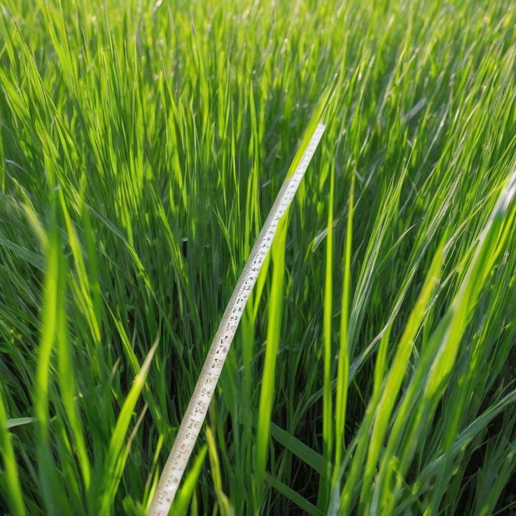 How Tall Does Rye Grass Grow: Complete Height Guide example with annotations