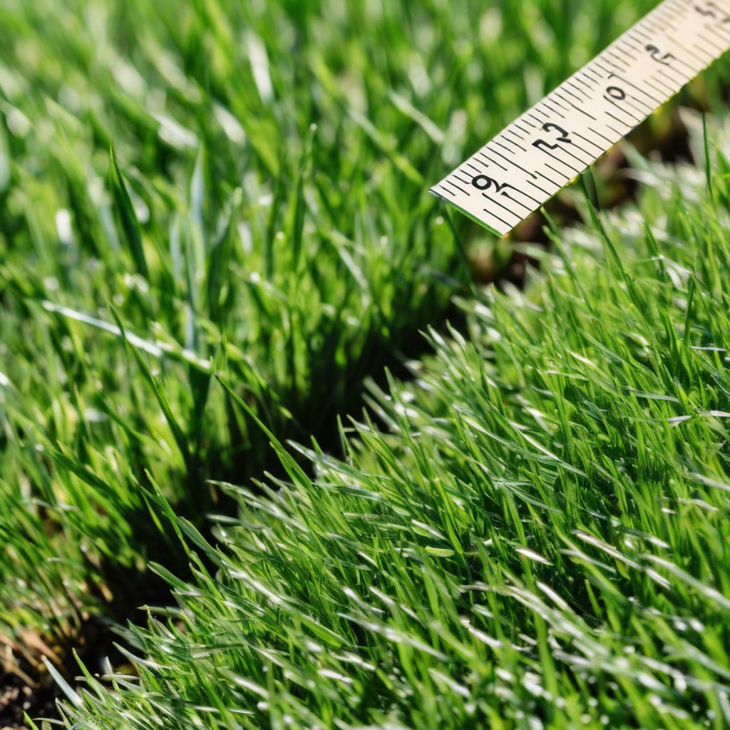 Visual representation of how tall does st augustine grass grow