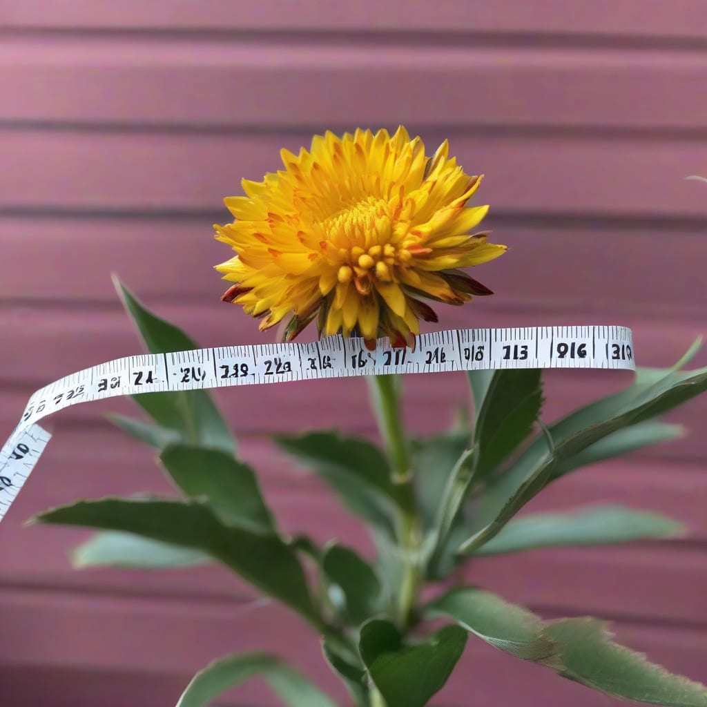 How Tall Does Strawflower Grow: Expert Growing Heights Guide illustration with key details