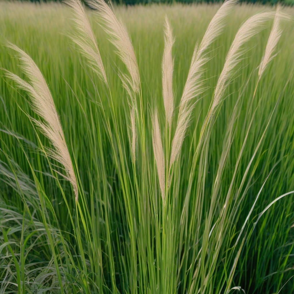 how tall does switchgrass grow illustration with key details