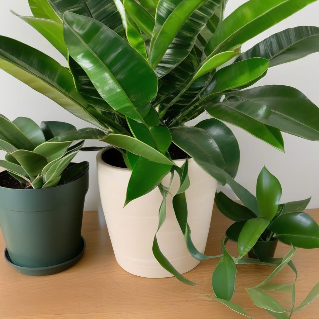 how tall does zz plant grow example with annotations