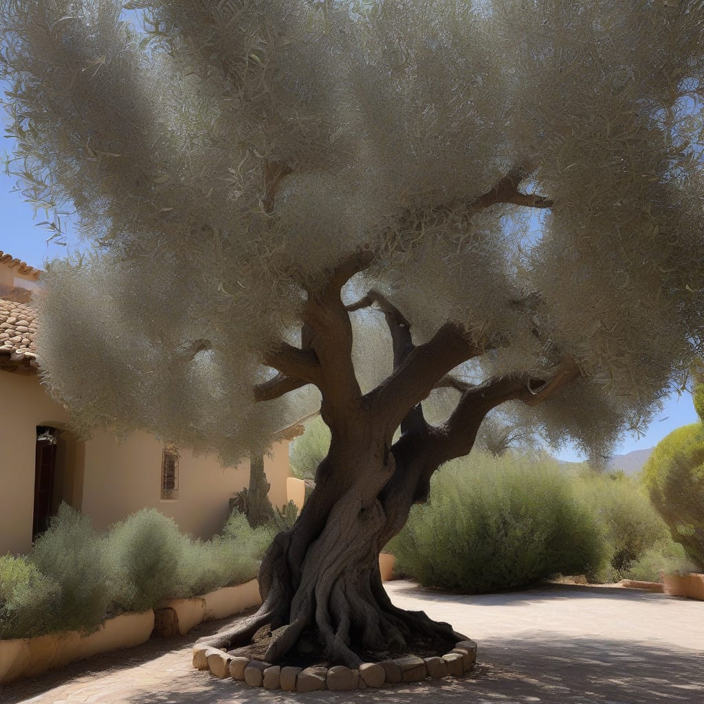 Visual representation of How Tall Olive Trees Grow: Maximizing Height Potential