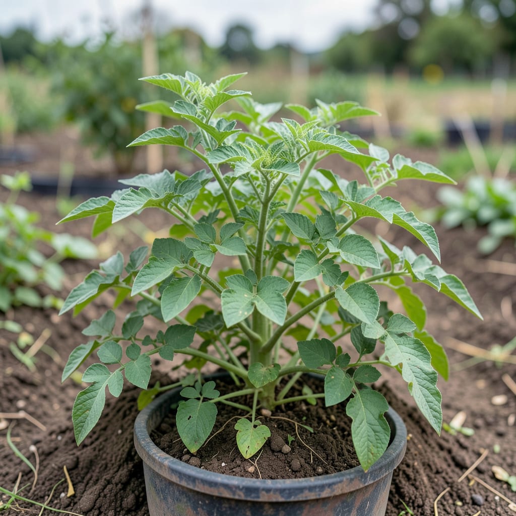How Tall Should Potato Plants Grow: Expert Tips for Maximum Yield example with annotations