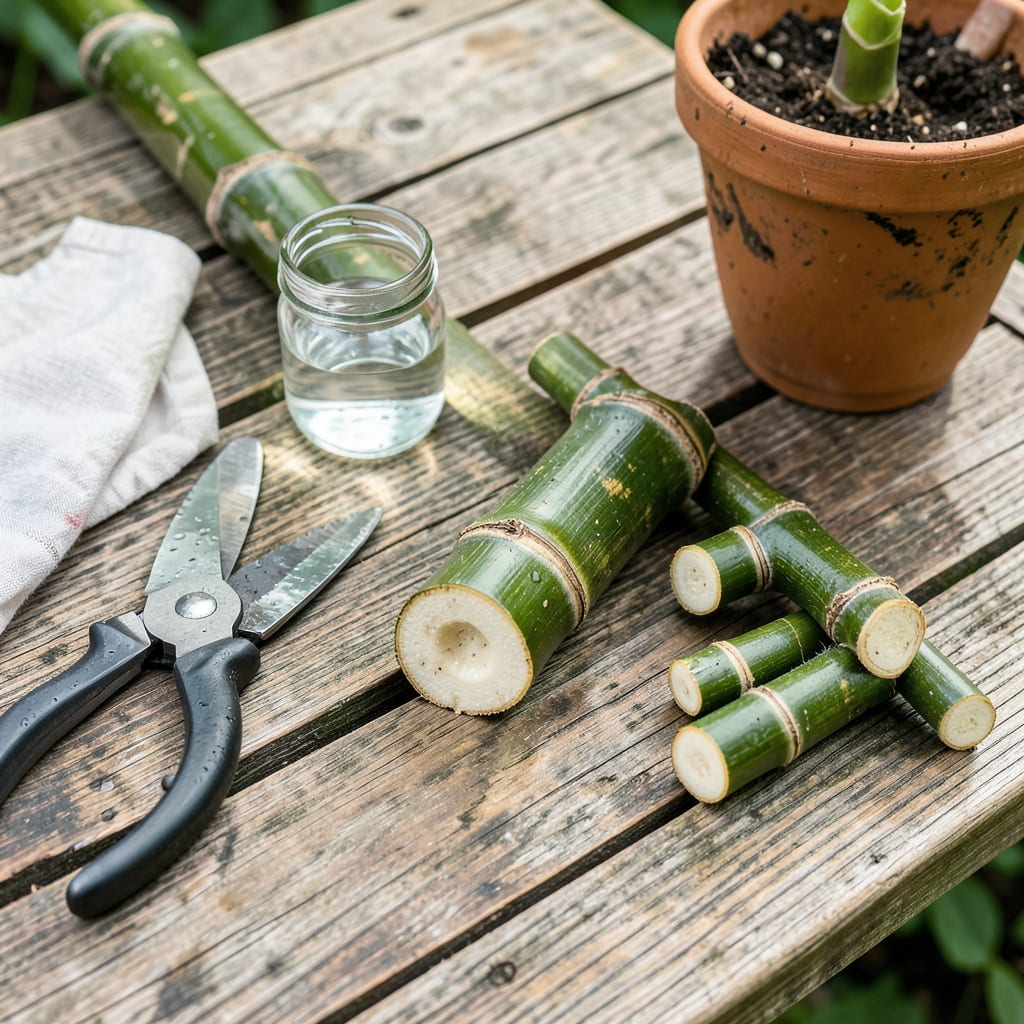 How to Cut Bamboo Plants to Regrow: Foolproof Propagation Steps detailed visual guide