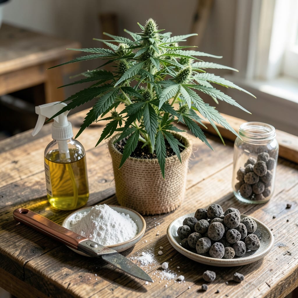 how to get rid of mold on cannabis plants example with annotations