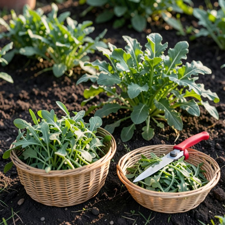 How to Harvest Arugula So It Keeps Growing: Cut and Come Again Method