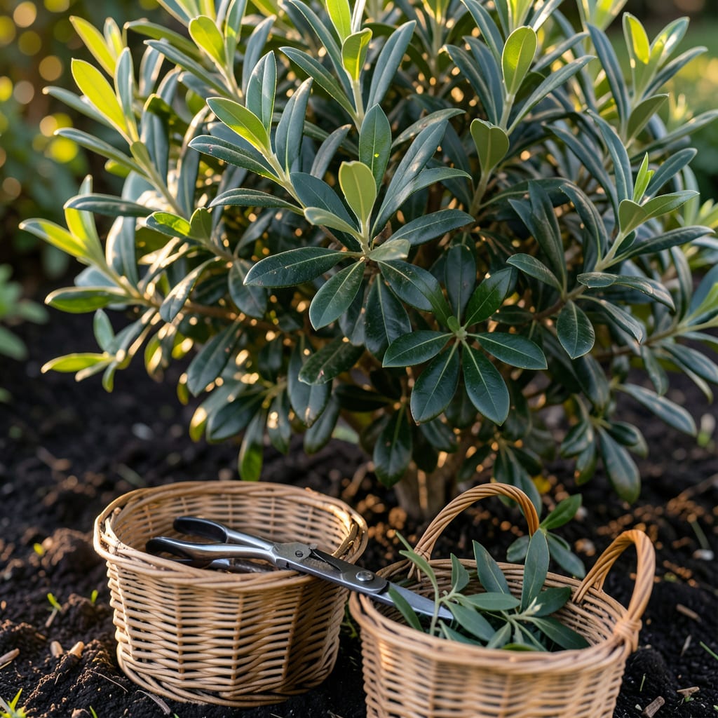 How to Harvest Bay Leaves: Timing and Methods for Peak Flavor example with annotations