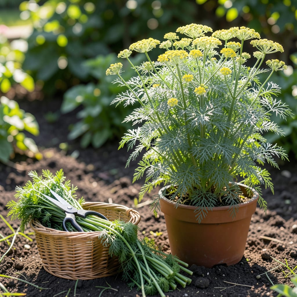 How to Harvest Dill Weed: Timing and Methods for Fresh Flavor illustration with key details