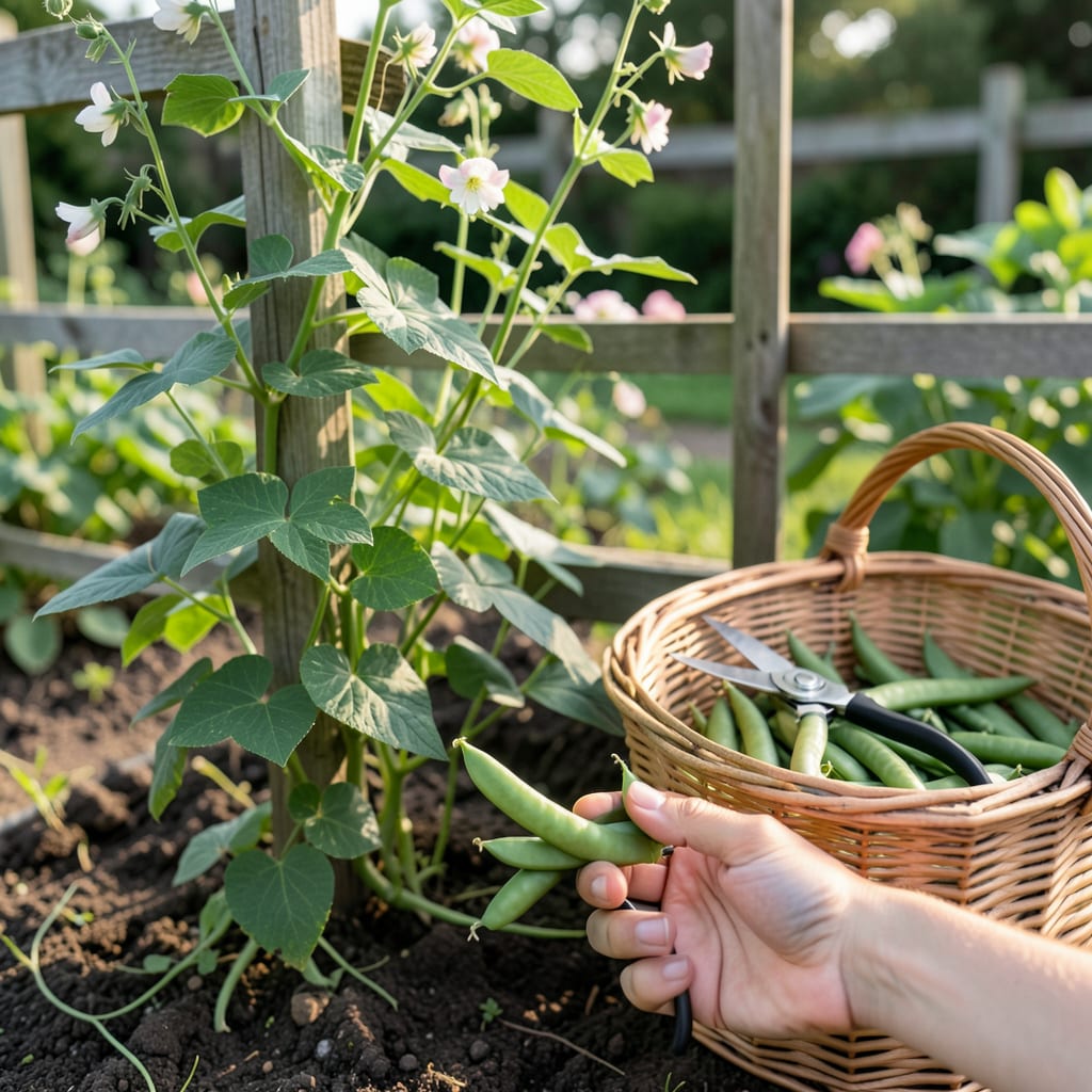 Comprehensive How to Harvest Green Peas: Timing and Techniques for Juicy Pods visual reference