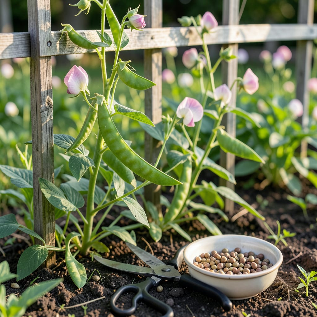 How to Harvest Sweet Peas Seeds: Proven Techniques for Gardeners detailed visual guide