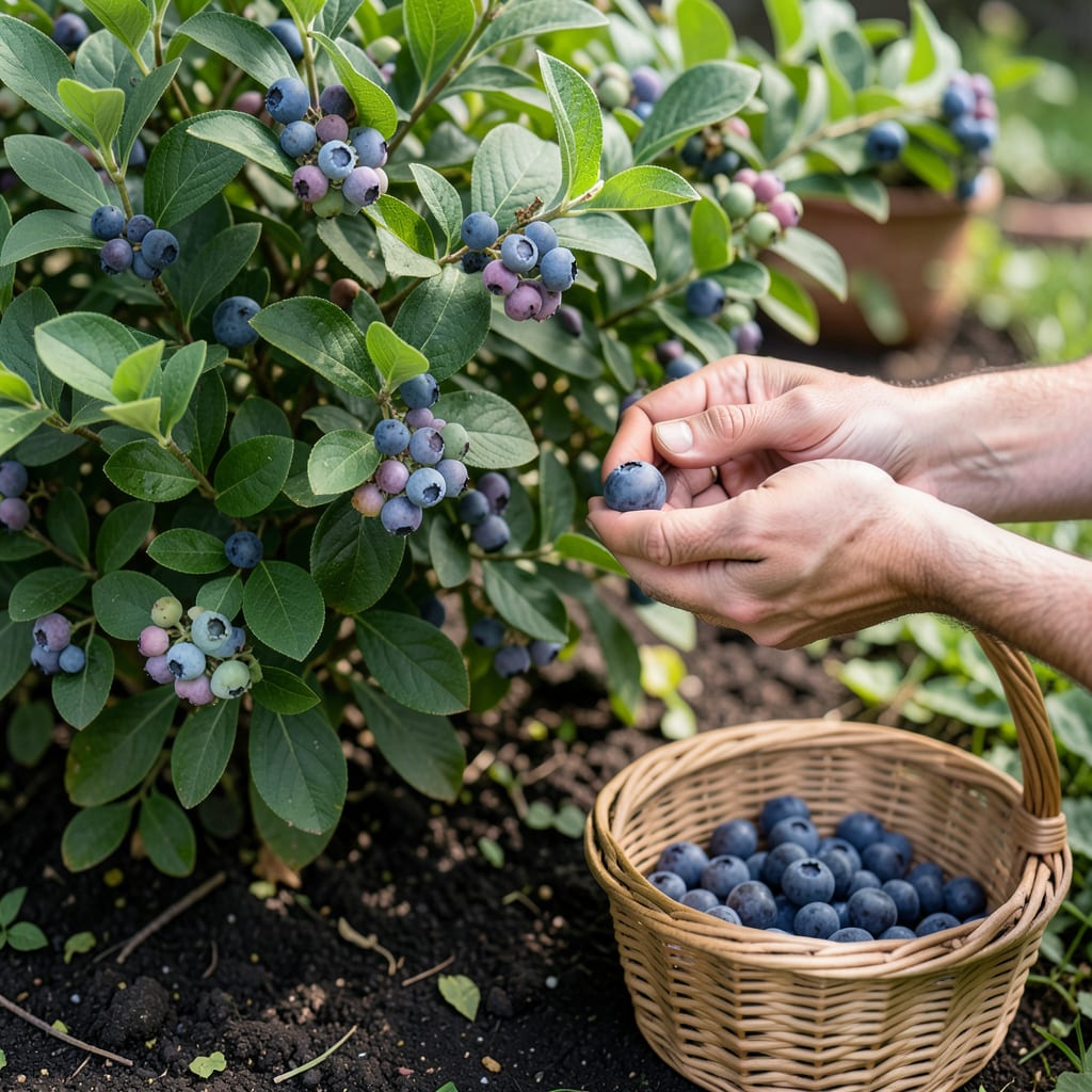 How to Know When Blueberries Are Ready to Pick: Foolproof Ripeness Tests illustration with key details