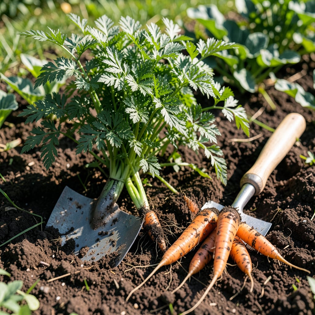 Comprehensive How to Know When Carrots Are Ready to Be Picked: Shoulder Diameter and Root Length Guide visual reference