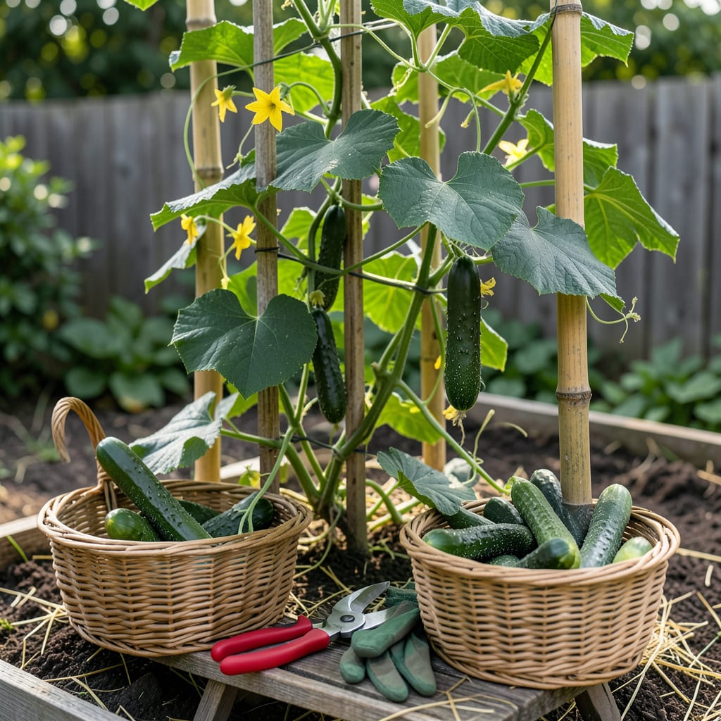 Comprehensive How to Know When Cucumbers Are Ready to Pick: 3 Visual Signs for Perfect Harvest visual reference