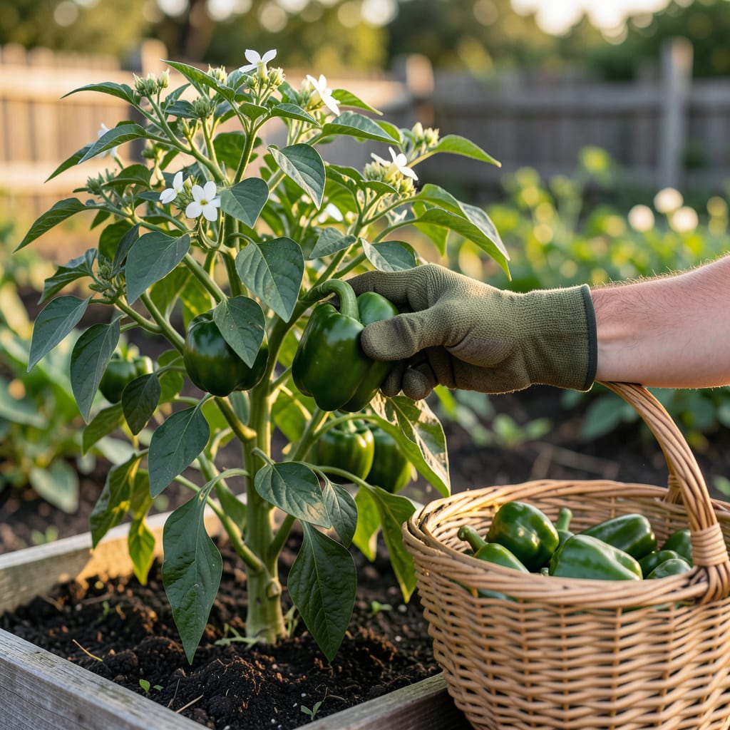 how to know when green peppers are ready to pick detailed visual guide